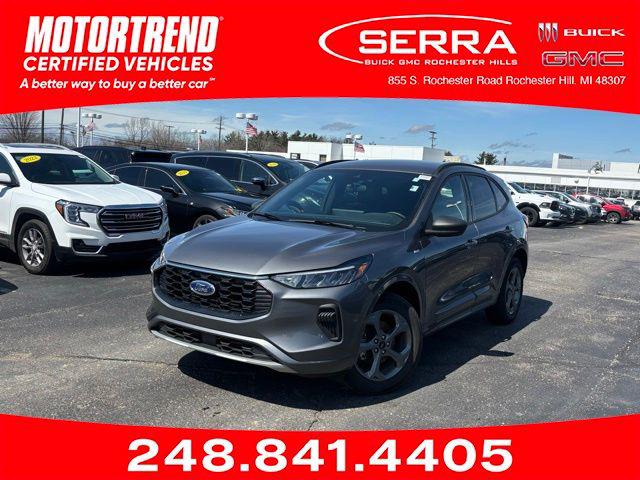 Gray Metallic 2024 Ford Escape ST-Line AWD SUV / Crossover All-Wheel Drive Automatic