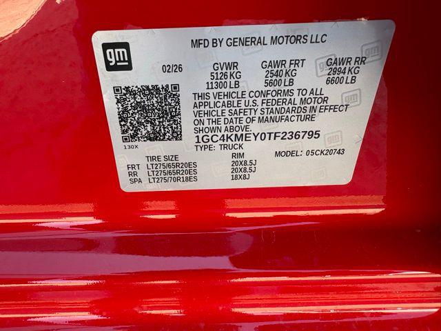 2026 Chevrolet Silverado 2500HD Crew Cab, Standard Bed, WT, 4WD
