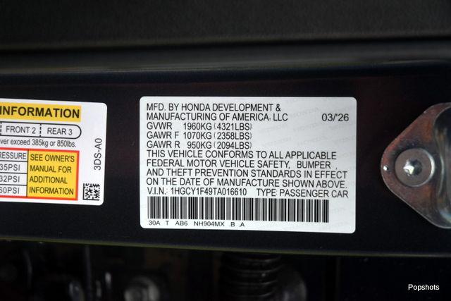 2026 Honda Accord Sedan SE