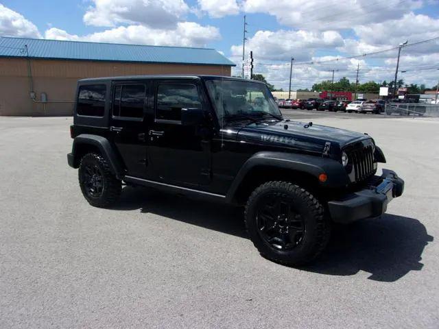 2016 Jeep Wrangler Unlimited Willys Wheeler