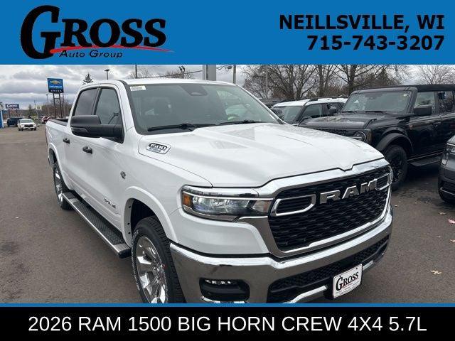2026 RAM Ram 1500 RAM 1500 BIG HORN CREW CAB 4X4 57 BOX 2026 RAM Ram 1500 RAM 1500 BIG HORN CREW CAB 4X4 57 BOX