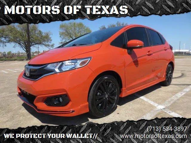 2018 Honda Fit Sport for sale in Houston, TX