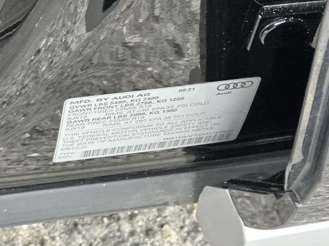 2021 Audi Q5 Sportback Premium Plus 45 TFSI quattro S tronic