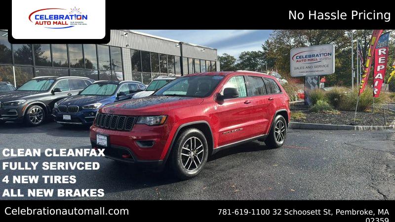 2017 Jeep Grand Cherokee Trailhawk 4x4 for sale in Pembroke, MA