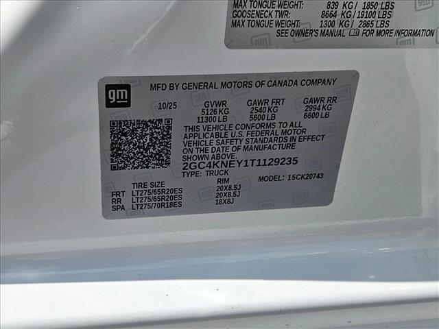 2026 Chevrolet Silverado 2500HD Crew Cab, Standard Bed, LT, 4WD