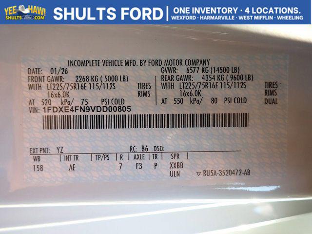2027 Ford E-Series Cutaway Base