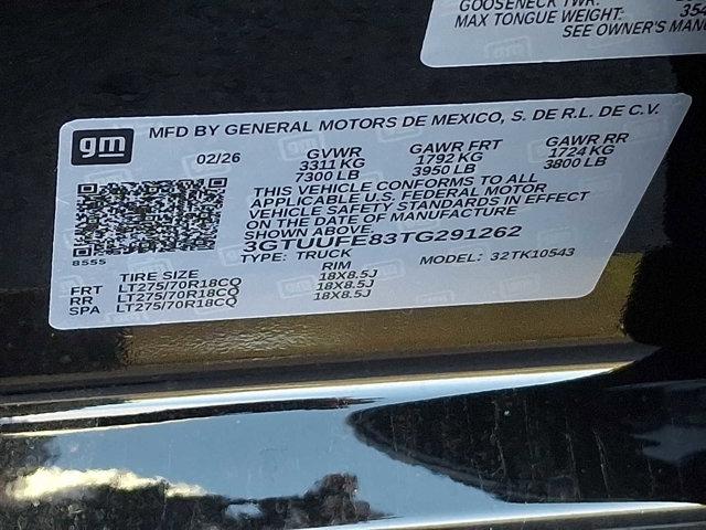 2026 GMC Sierra 1500 Crew Cab, Short Bed, AT4X, 4WD