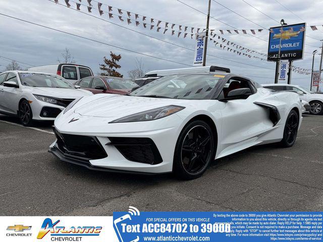Arctic White 2022 Chevrolet Corvette Stingray 3LT Convertible RWD Convertible Rear-Wheel Drive 8-Speed Dual Clutch