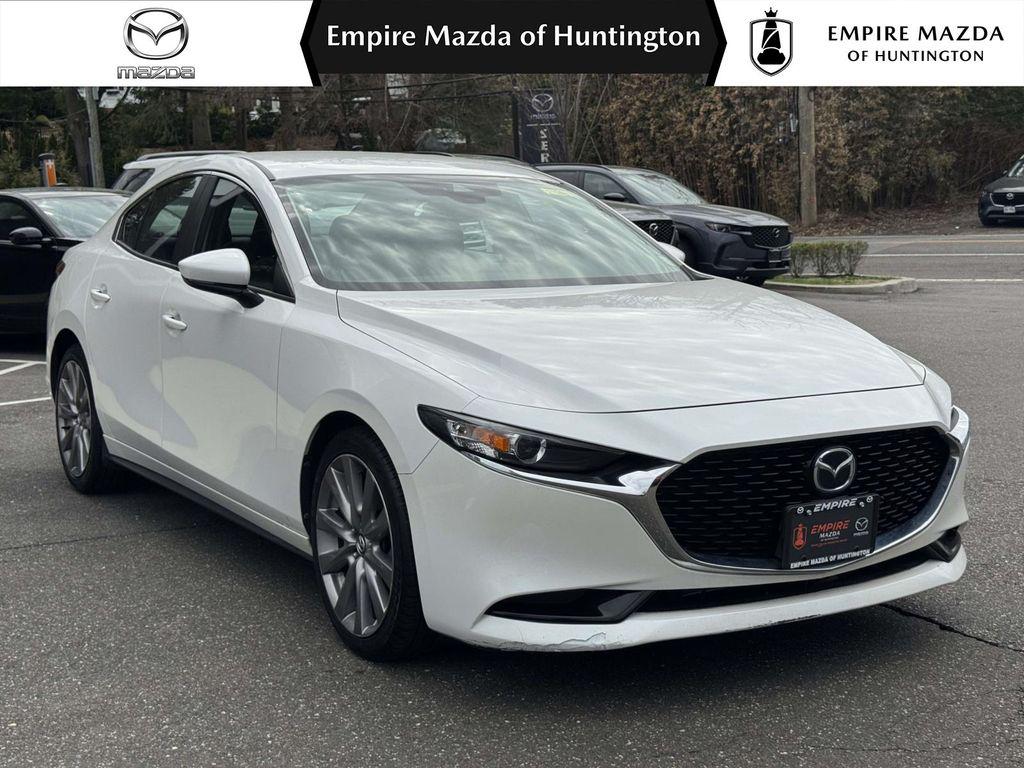 Snowflake White Pearl Mica 2019 Mazda MAZDA3 Select Sedan FWD Sedan Front-Wheel Drive 6-Speed Automatic