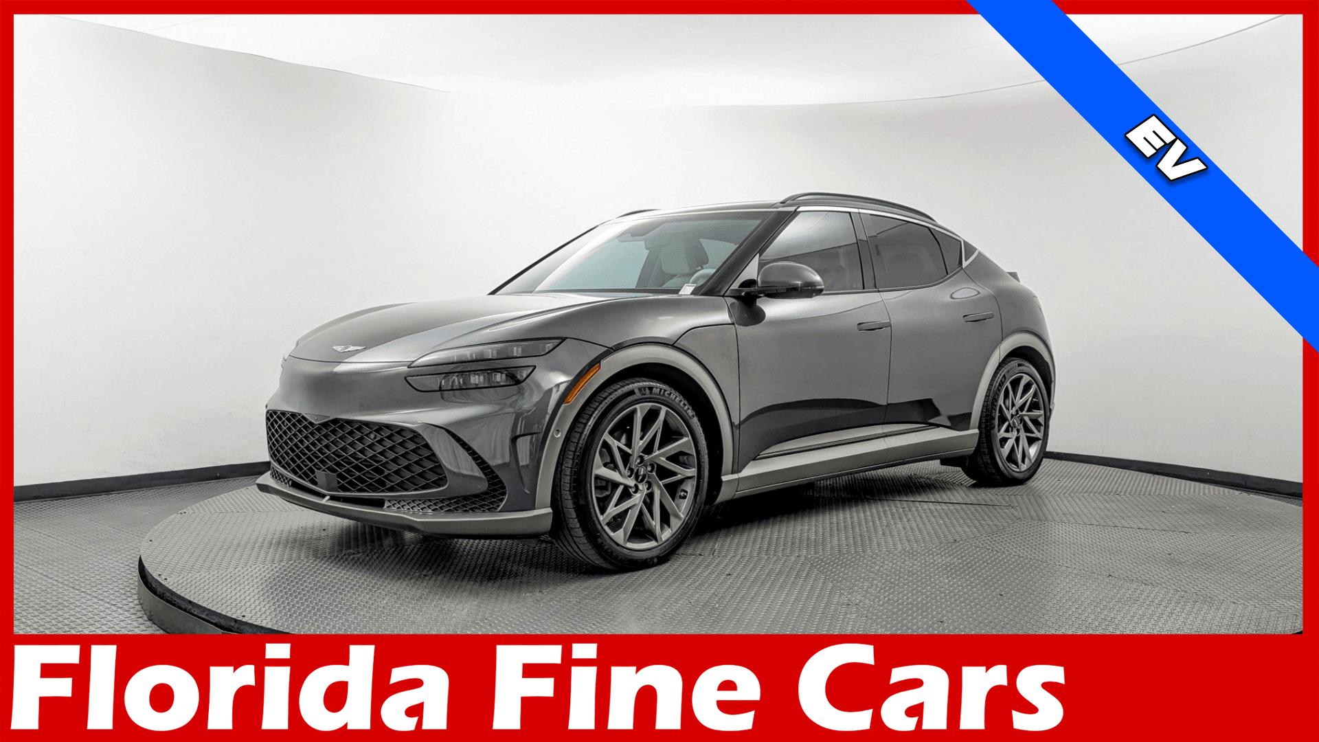 Himalayan Gray 2023 Genesis GV60 Advanced AWD SUV / Crossover All-Wheel Drive Automatic