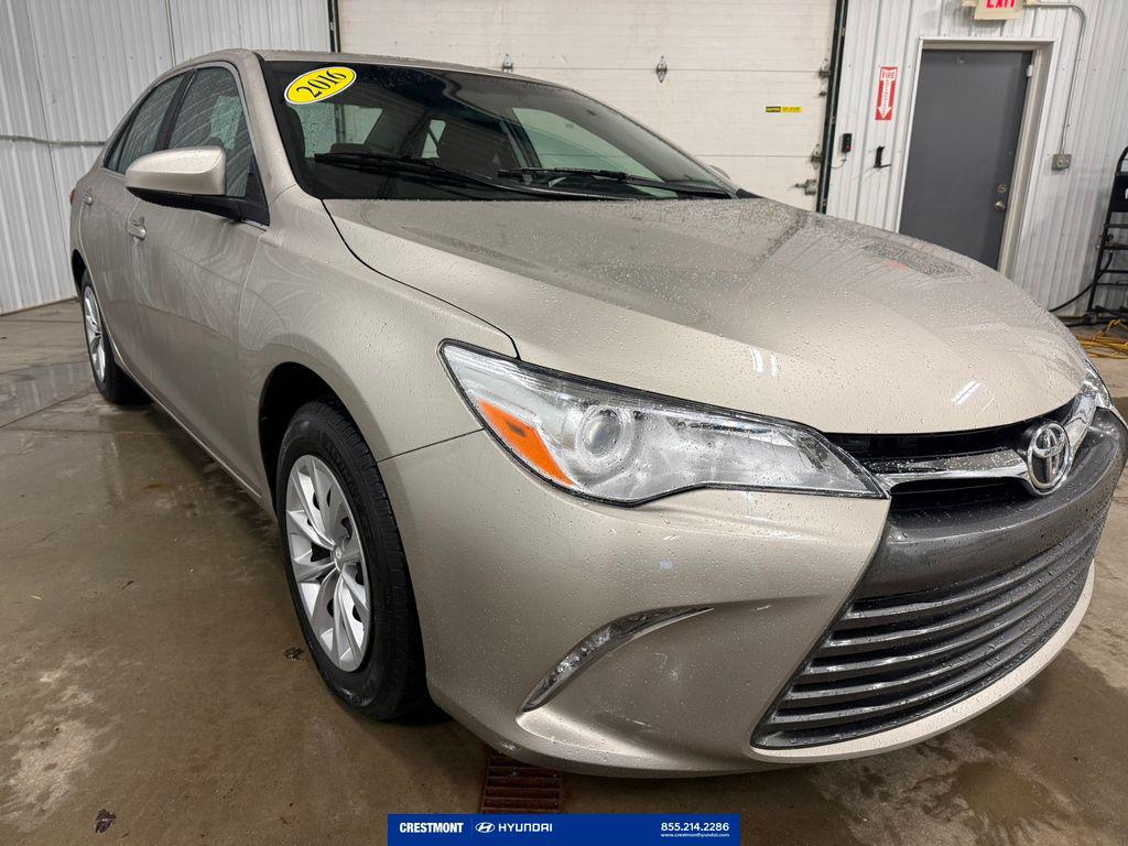 Champagne 2016 Toyota Camry LE Sedan Front-Wheel Drive Automatic
