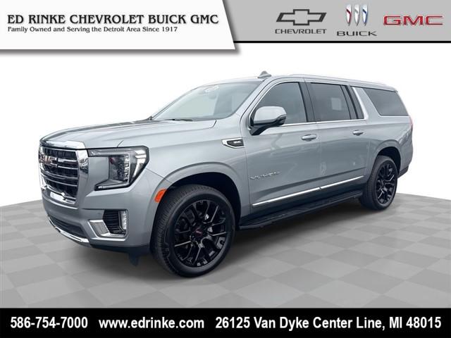 Sterling Metallic 2024 GMC Yukon XL SLT 4WD SUV / Crossover Four-Wheel Drive Automatic