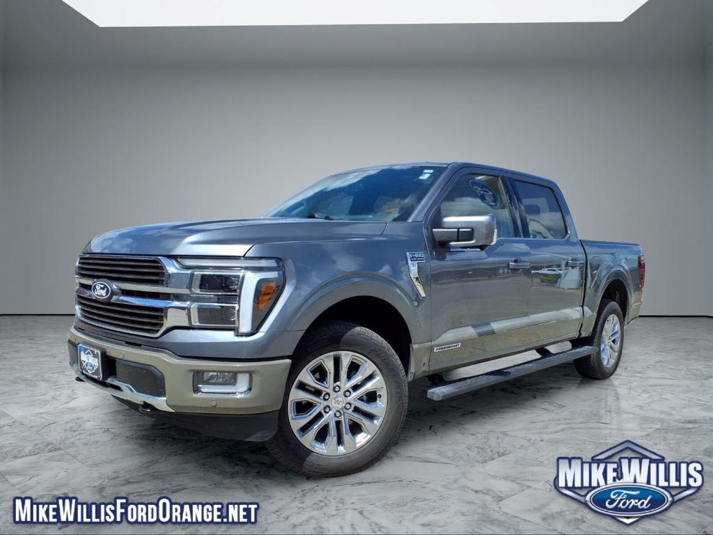 CARBONIZED GRAY METALLIC 2025 Ford F-150 King Ranch SuperCrew 4WD Pickup Truck Four-Wheel Drive Automatic