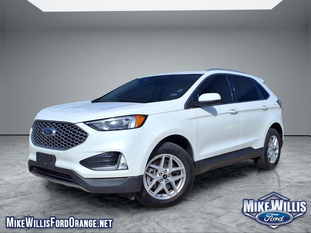 STAR WHITE 2024 Ford Edge SEL AWD SUV / Crossover All-Wheel Drive 8-Speed Automatic