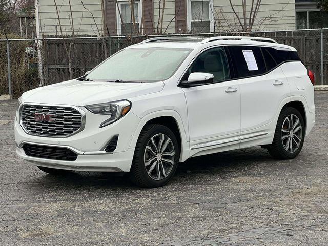 Summit White 2018 GMC Terrain Denali AWD SUV / Crossover Four-Wheel Drive Automatic
