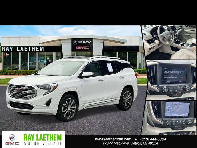 Summit White 2018 GMC Terrain Denali AWD SUV / Crossover Four-Wheel Drive Automatic