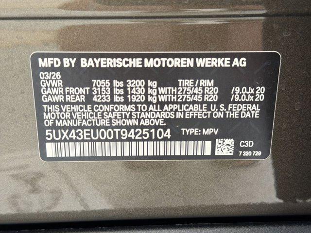 2026 BMW X5 xDrive50e
