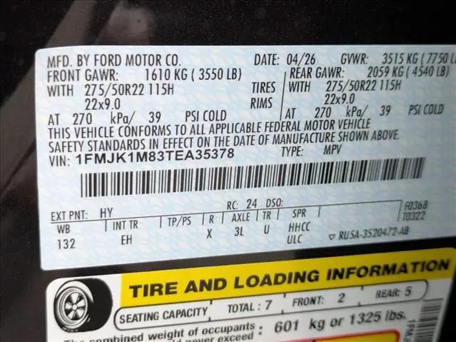 2026 Ford Expedition Max Platinum MAX