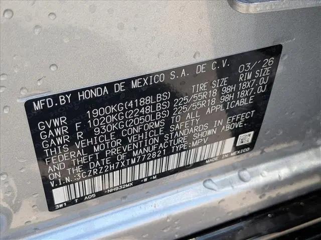 2026 Honda HR-V AWD EX-L