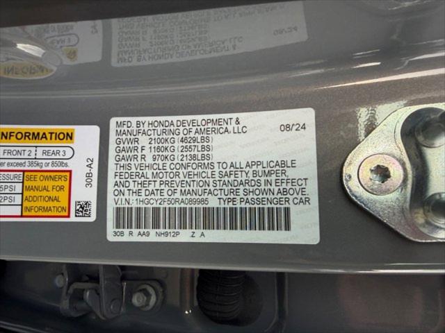 2024 Honda Accord Hybrid Sport