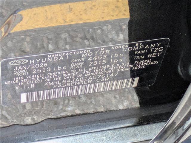 2026 Hyundai Sonata SEL Sport