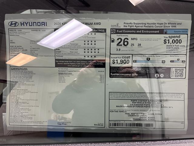 2026 Hyundai Kona SEL Premium