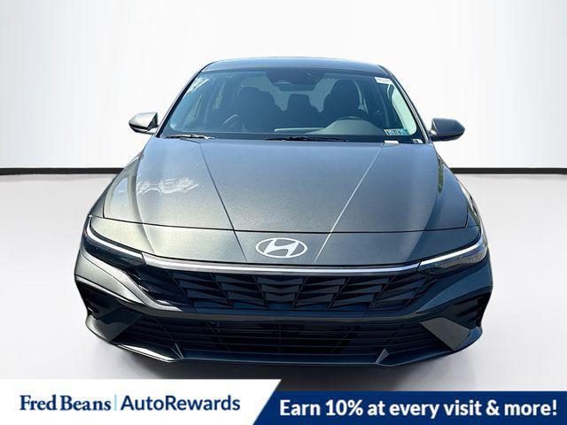 2026 Hyundai Elantra Hybrid Blue