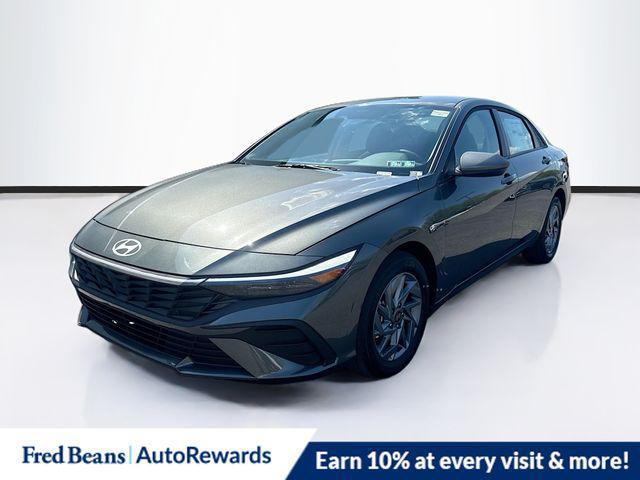 2026 Hyundai Elantra Hybrid Blue