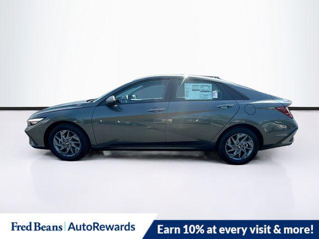 2026 Hyundai Elantra Hybrid Blue
