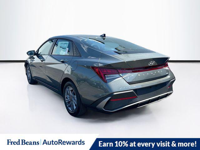 2026 Hyundai Elantra Hybrid Blue