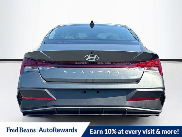 2026 Hyundai Elantra Hybrid Blue