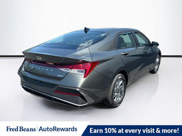2026 Hyundai Elantra Hybrid Blue