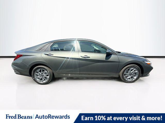 2026 Hyundai Elantra Hybrid Blue