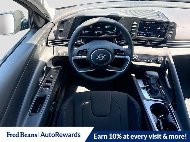 2026 Hyundai Elantra Hybrid Blue