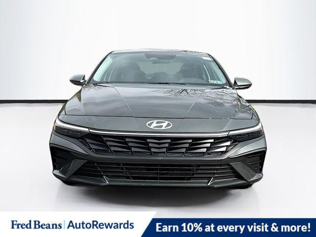 2026 Hyundai Elantra Hybrid Blue