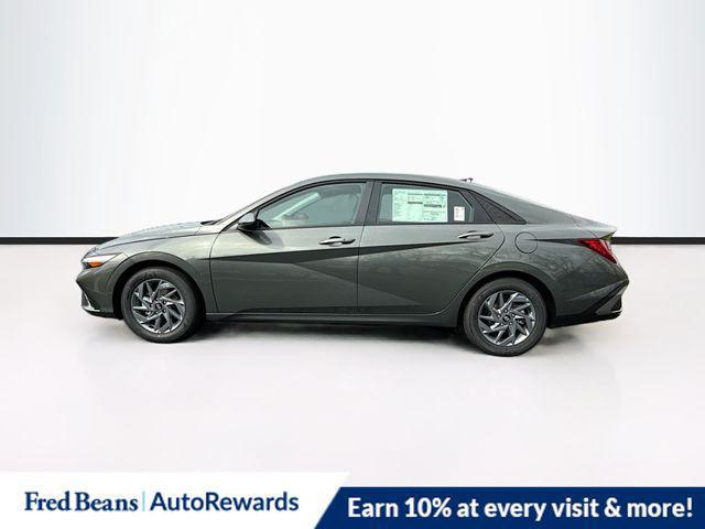 2026 Hyundai Elantra Hybrid Blue