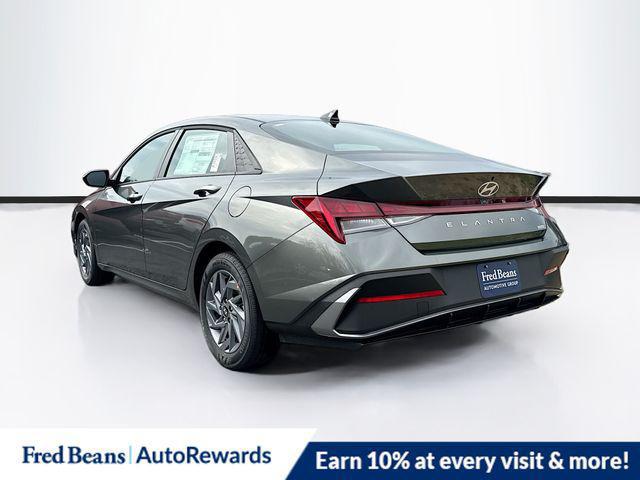 2026 Hyundai Elantra Hybrid Blue