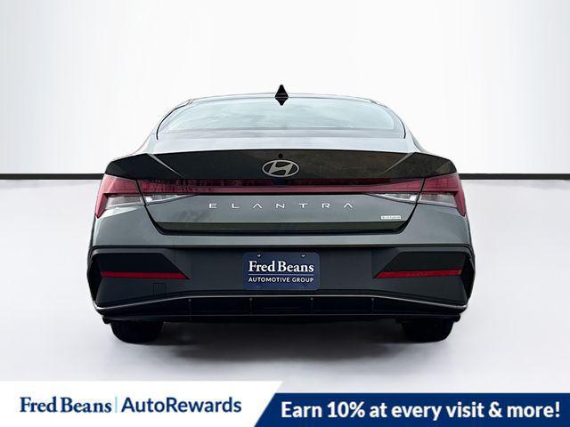 2026 Hyundai Elantra Hybrid Blue
