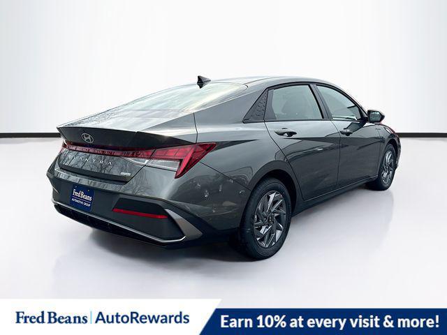 2026 Hyundai Elantra Hybrid Blue