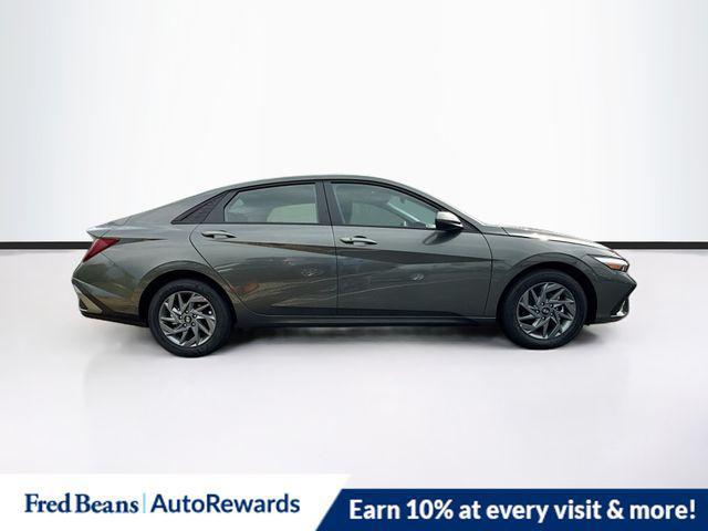 2026 Hyundai Elantra Hybrid Blue