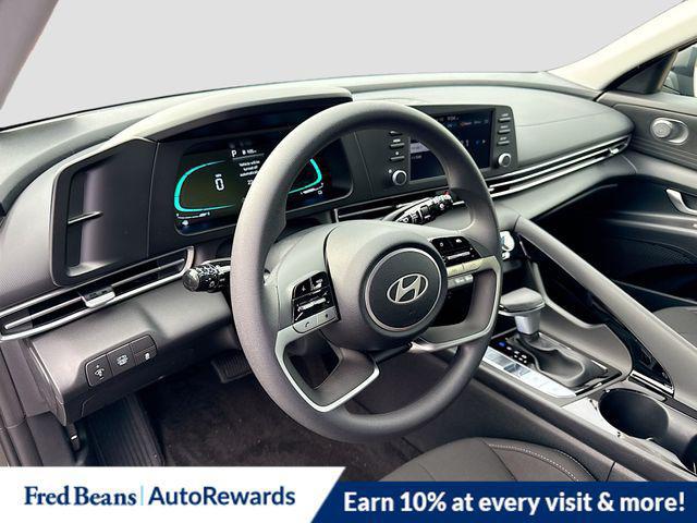 2026 Hyundai Elantra Hybrid Blue
