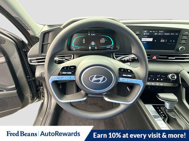 2026 Hyundai Elantra Hybrid Blue