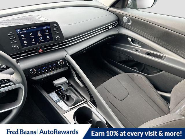 2026 Hyundai Elantra Hybrid Blue