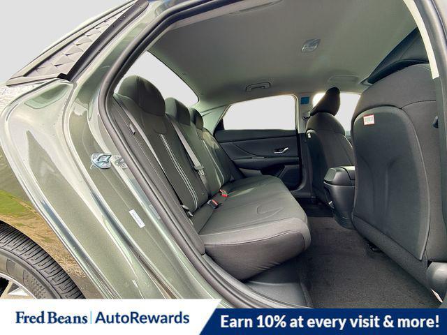2026 Hyundai Elantra Hybrid Blue