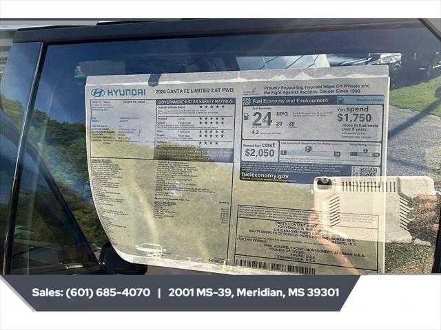 2026 Hyundai Santa Fe Limited