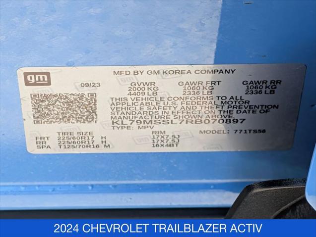 2024 Chevrolet TrailBlazer AWD ACTIV
