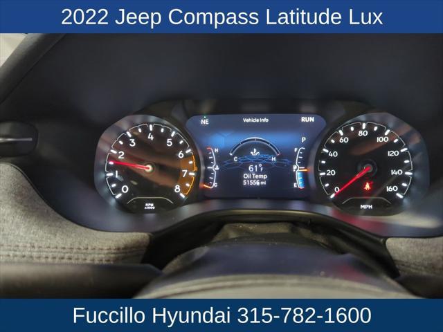 2022 Jeep Compass Latitude Lux 4x4
