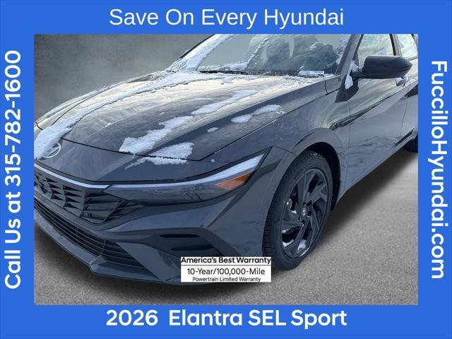2026 Hyundai Elantra SEL Sport for sale in WATERTOWN, NY