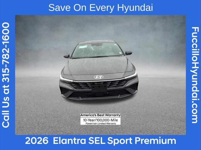 2026 Hyundai Elantra SEL Sport Premium