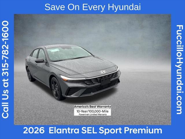 2026 Hyundai Elantra SEL Sport Premium